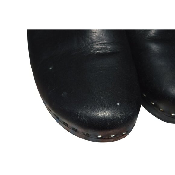 SOFFT Cadee Women's Black Leather Clog Shoes Slip Resistant Womens Size 9 Witchy - Picture 3 of 8